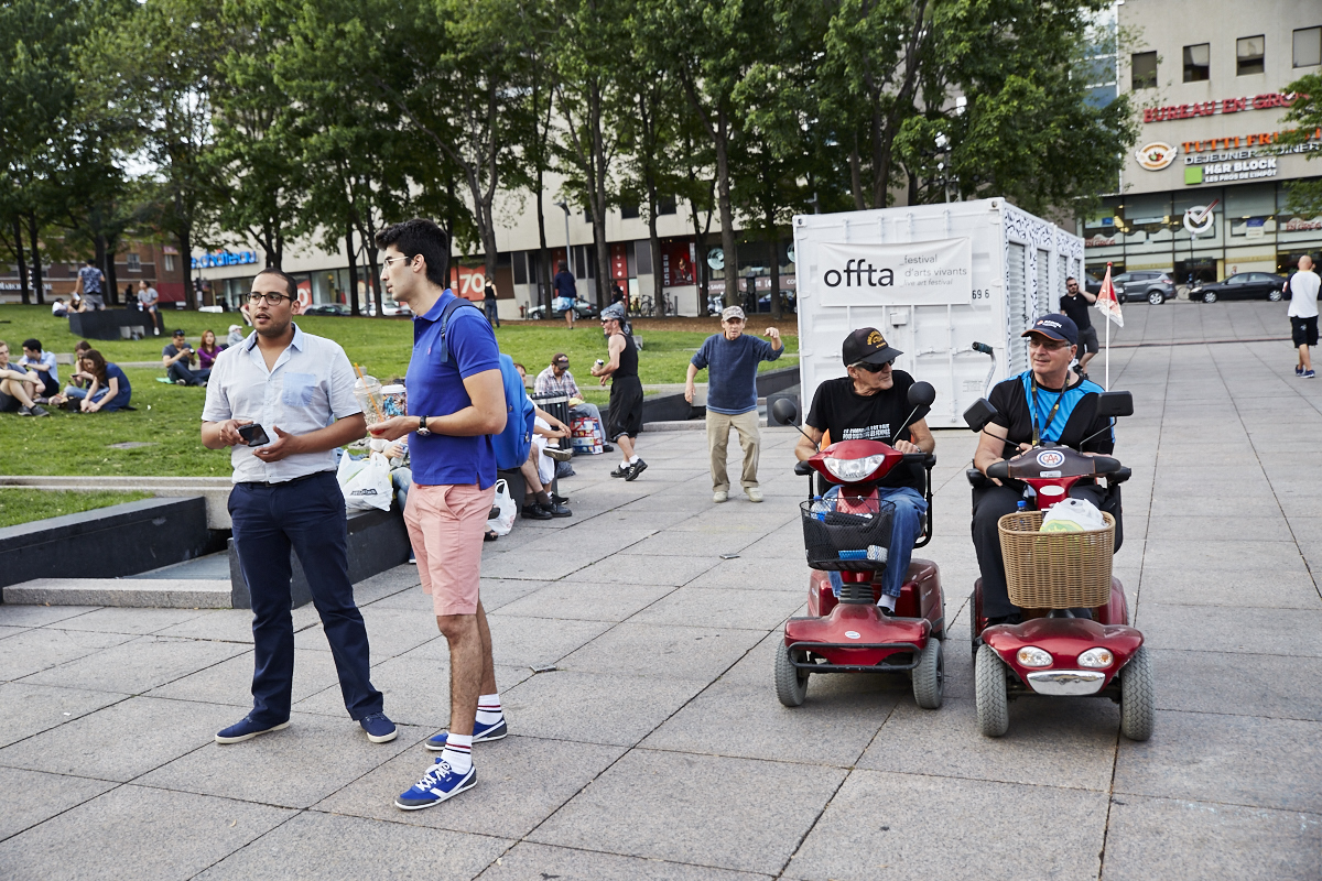 KROY de Milk & Bone séduit la foule des Jardins Gamelin dans le cadre de l'OFFTA