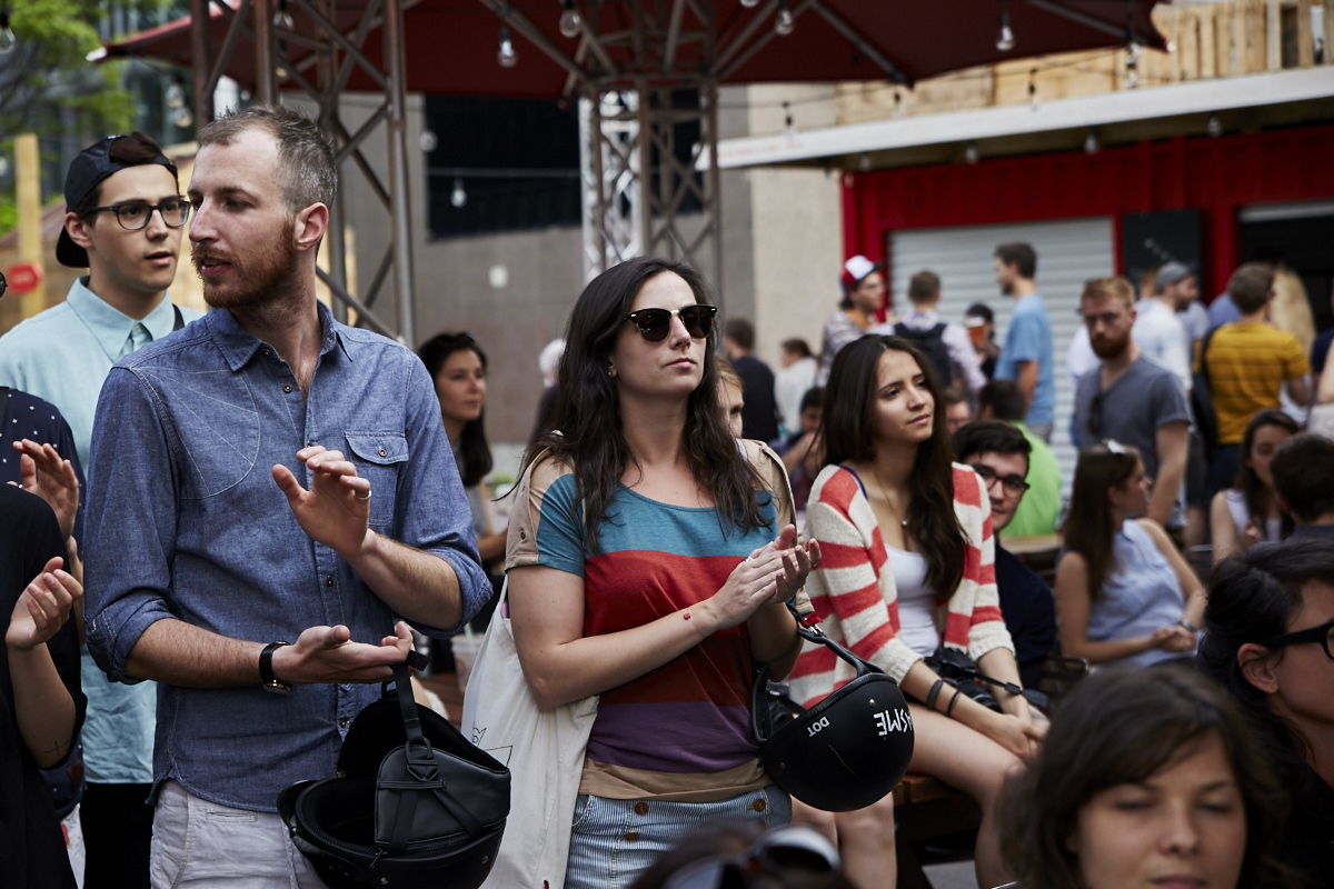 KROY de Milk & Bone séduit la foule des Jardins Gamelin dans le cadre de l'OFFTA