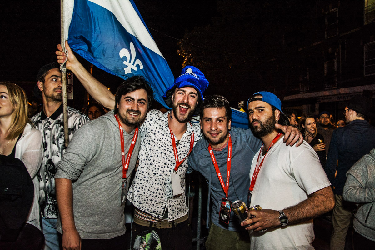 La Saint-Jean célébrée en franglais avec Loud Lary Ajust, The Posterz et Coeur de Pirate dans Villeray