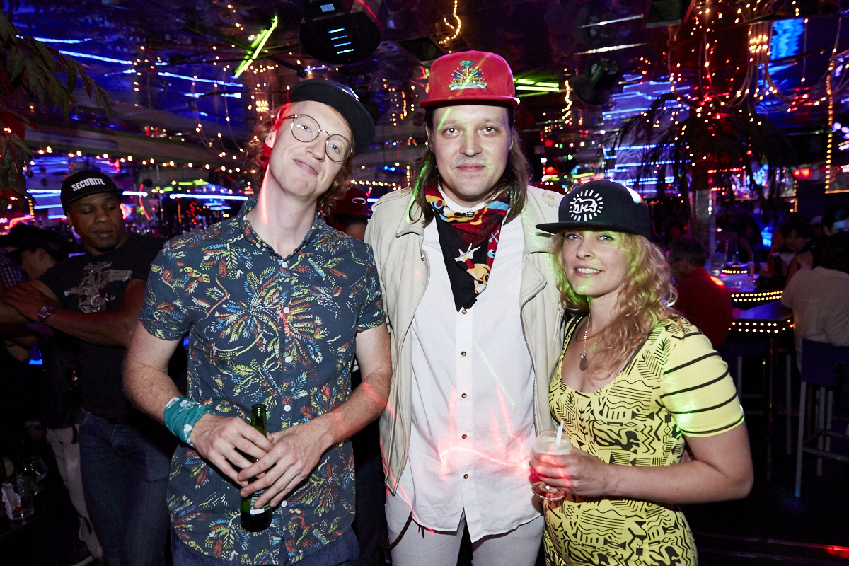 Naive Melody Inauguration à la Salsathèque: Win Butler, Pierre Kwenders et Thomas Von Party font lever la fête