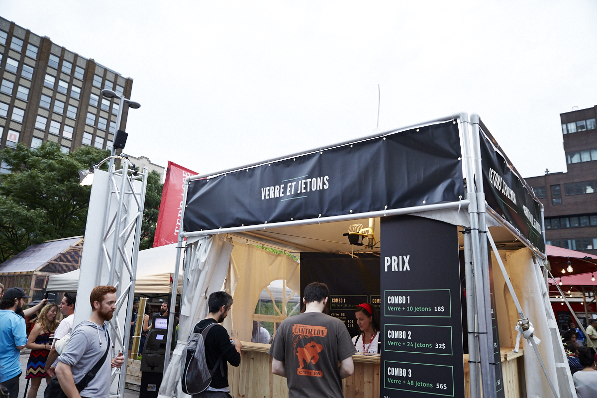 Une première Cuvée d'été réussie aux Jardins Gamelin malgré la pluie!