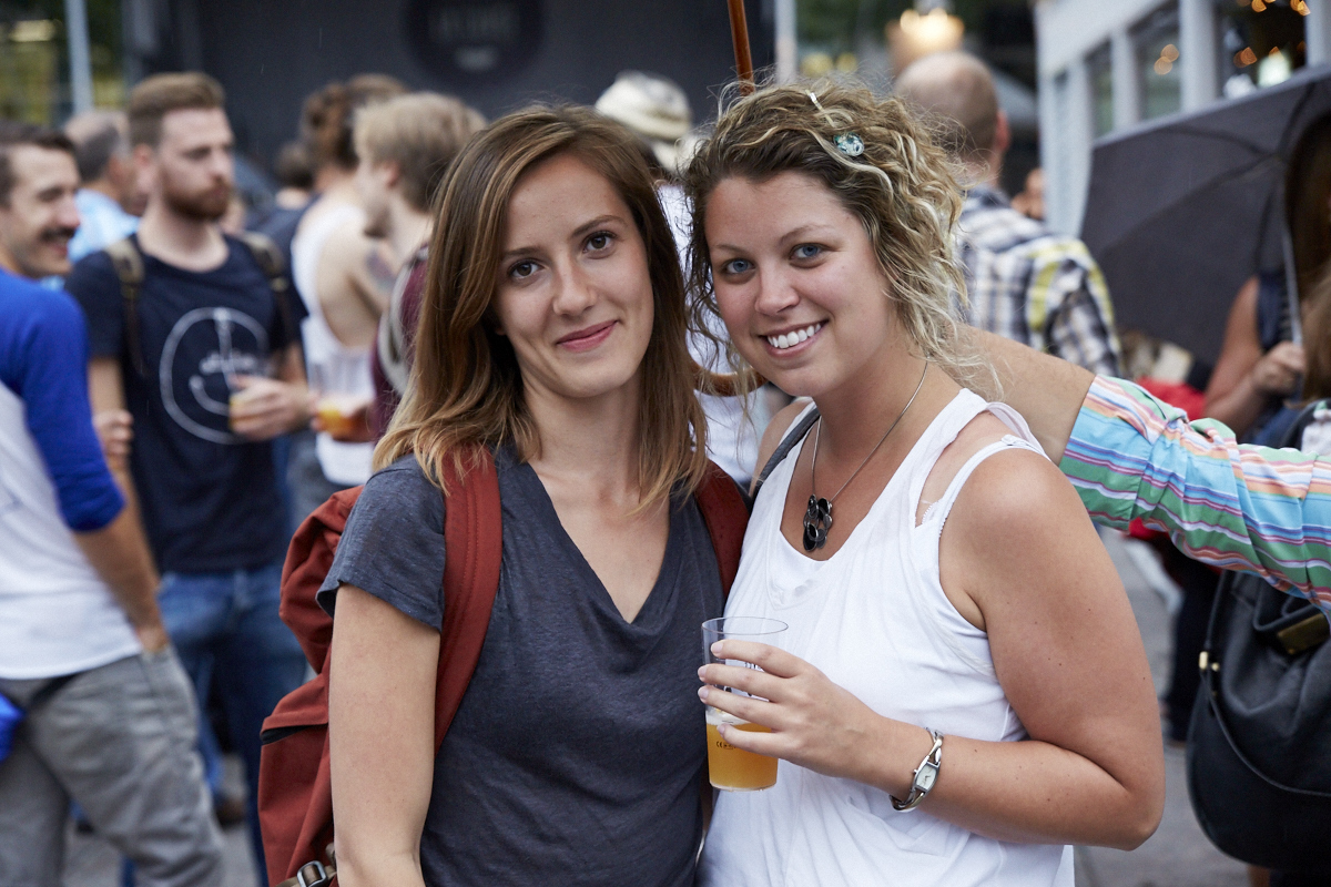 Une première Cuvée d'été réussie aux Jardins Gamelin malgré la pluie!