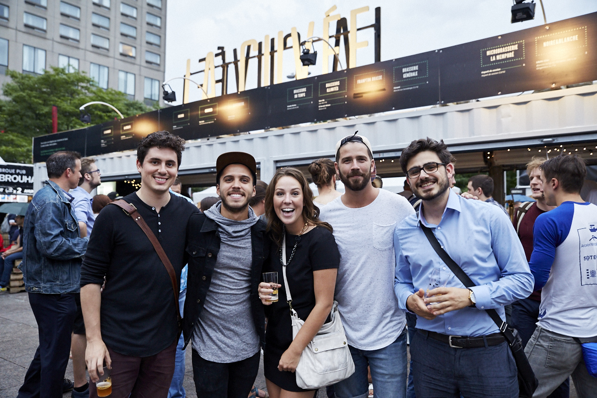 Une première Cuvée d'été réussie aux Jardins Gamelin malgré la pluie!