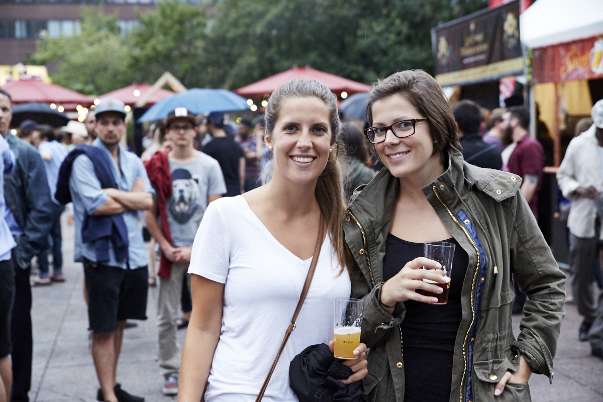 Une première Cuvée d'été réussie aux Jardins Gamelin malgré la pluie!