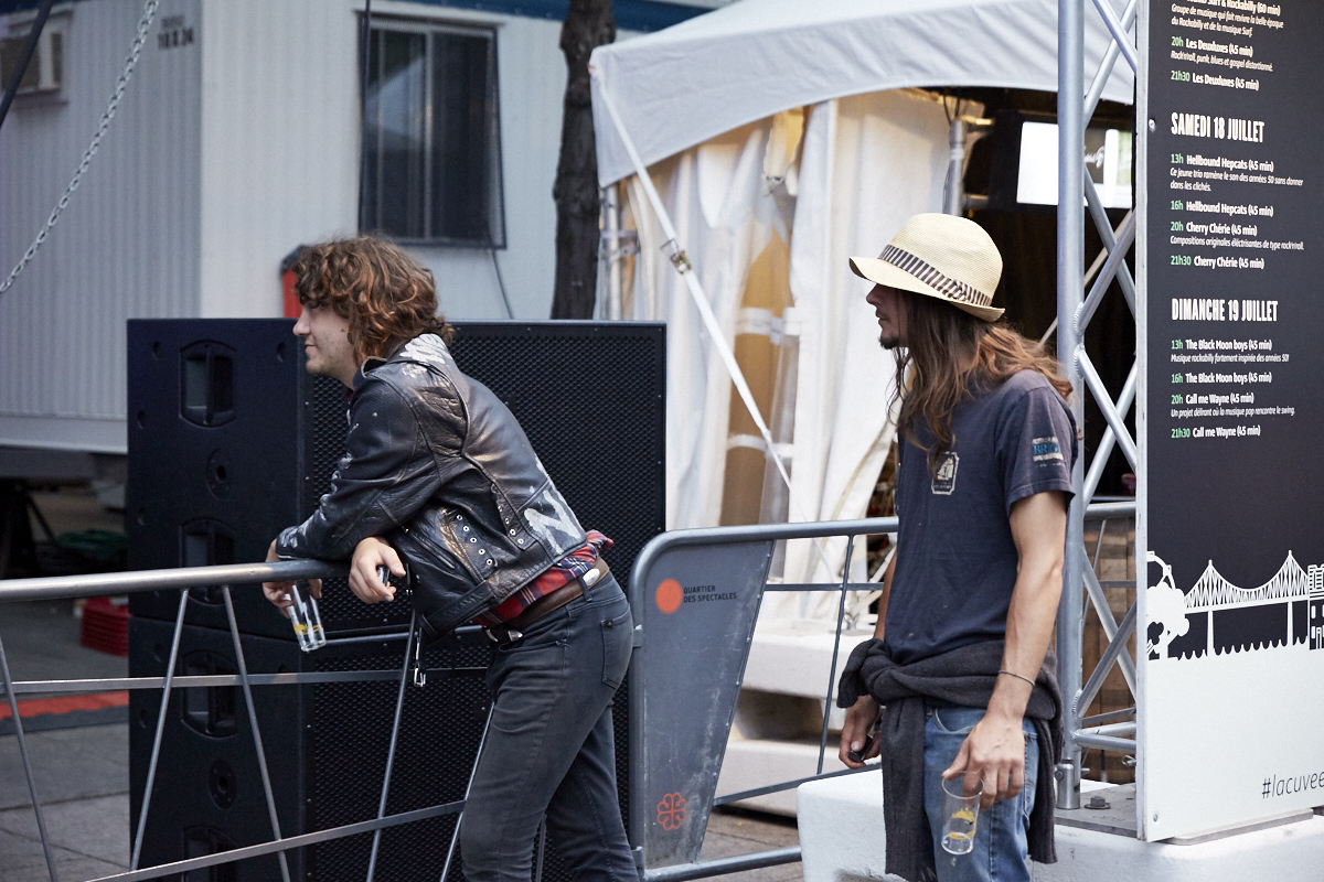 Une première Cuvée d'été réussie aux Jardins Gamelin malgré la pluie!