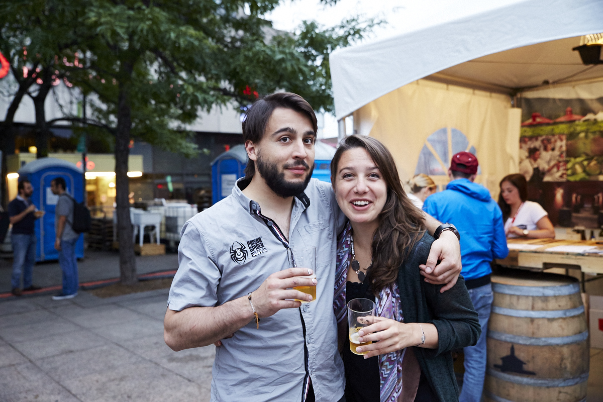 Une première Cuvée d'été réussie aux Jardins Gamelin malgré la pluie!