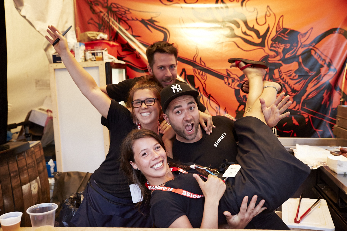 Une première Cuvée d'été réussie aux Jardins Gamelin malgré la pluie!