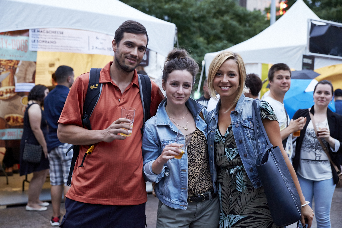 Une première Cuvée d'été réussie aux Jardins Gamelin malgré la pluie!