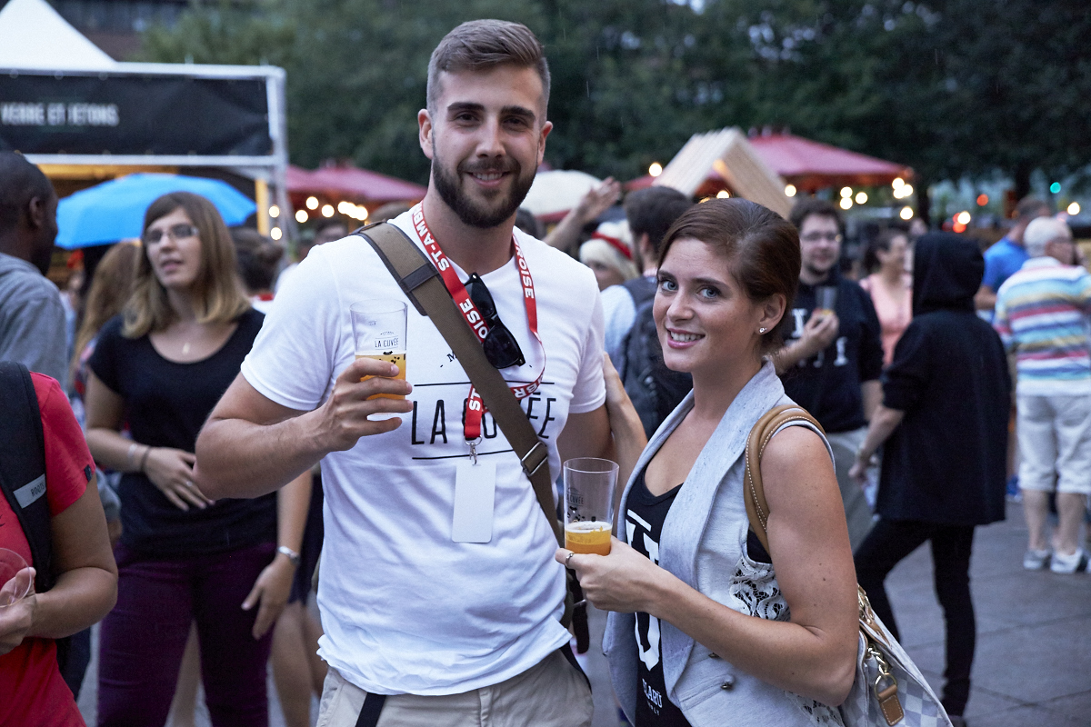 Une première Cuvée d'été réussie aux Jardins Gamelin malgré la pluie!