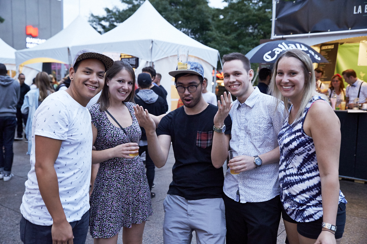 Une première Cuvée d'été réussie aux Jardins Gamelin malgré la pluie!