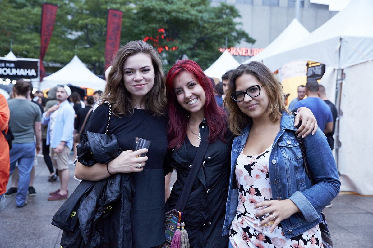 Une première Cuvée d'été réussie aux Jardins Gamelin malgré la pluie!