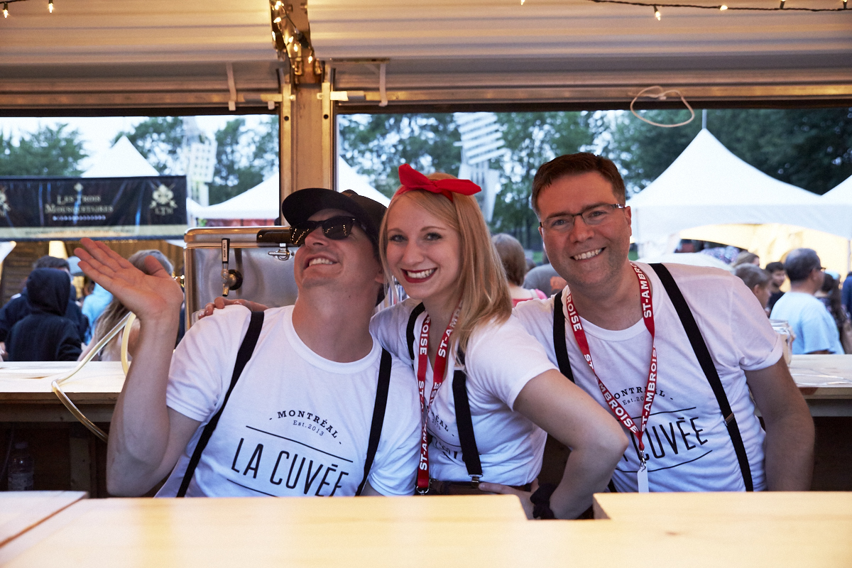 Une première Cuvée d'été réussie aux Jardins Gamelin malgré la pluie!