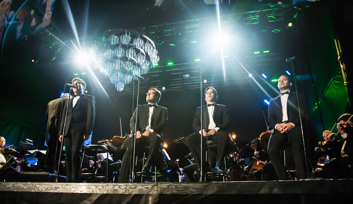 Les Trois Accords en mode symphonique avec l'OSM pour le Festival Juste pour rire