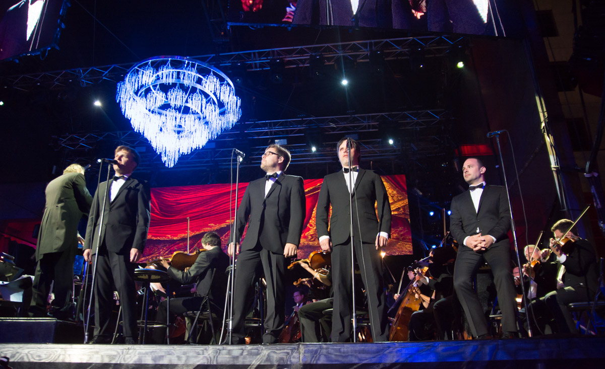 Les Trois Accords en mode symphonique avec l'OSM pour le Festival Juste pour rire
