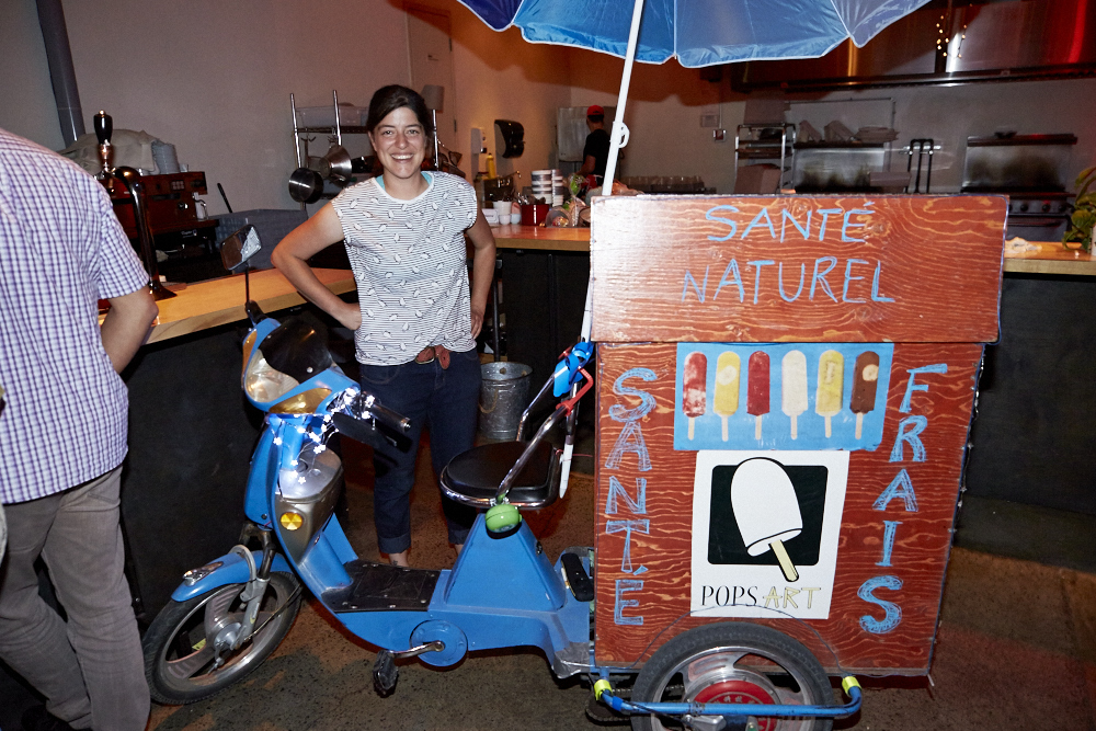 Musique électro, popsicles et folles projections pour le 1er party Dômesicle à la SAT