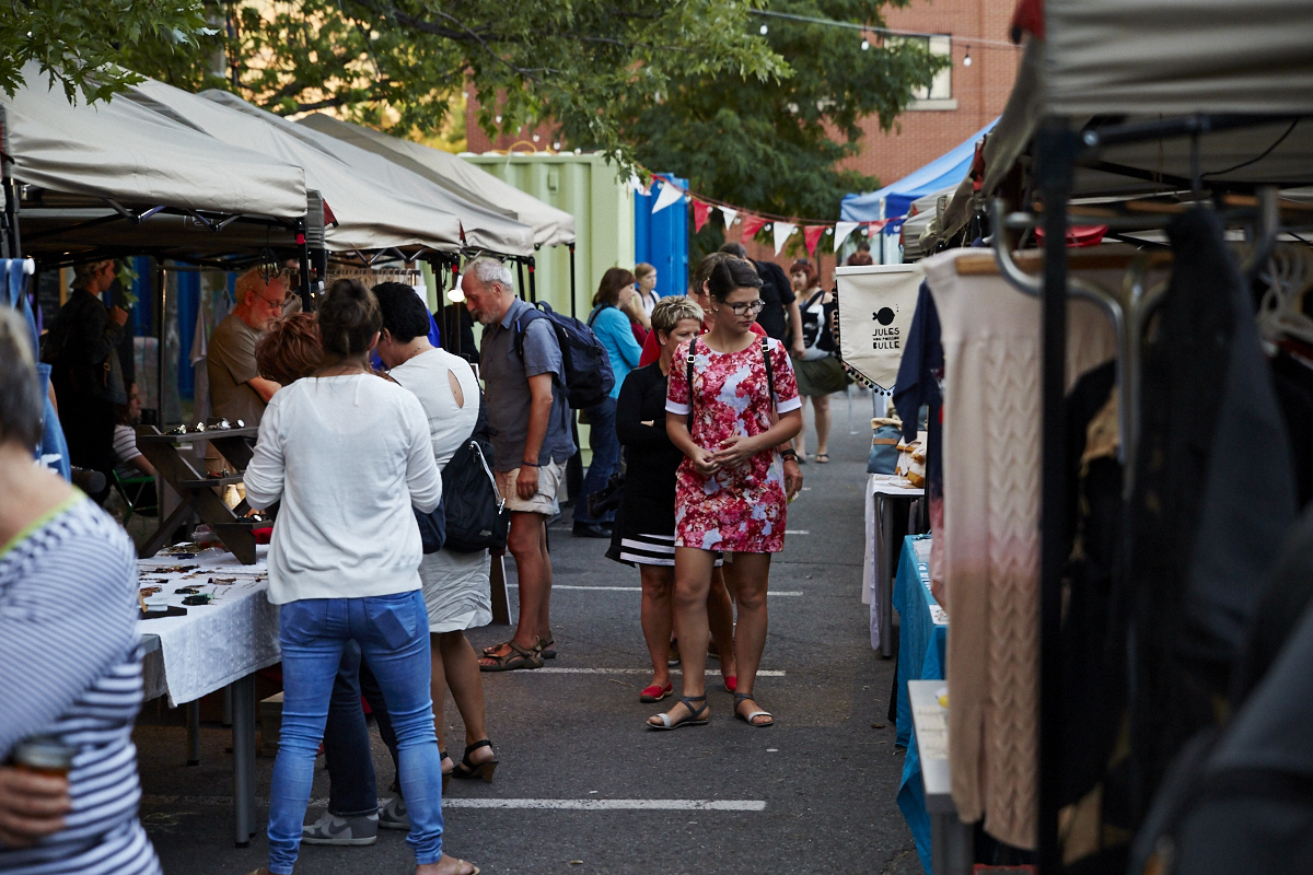 Le Marché des Possibles offre un tout dernier week-end d'art, de musique, de bouffe et de cinéma