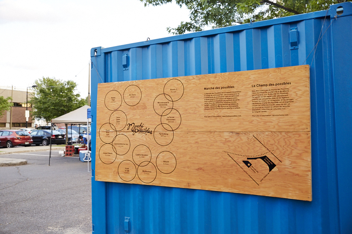 Le Marché des Possibles offre un tout dernier week-end d'art, de musique, de bouffe et de cinéma