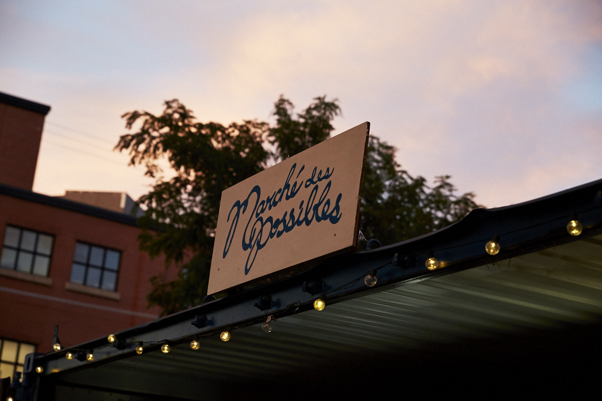 Le Marché des Possibles offre un tout dernier week-end d'art, de musique, de bouffe et de cinéma