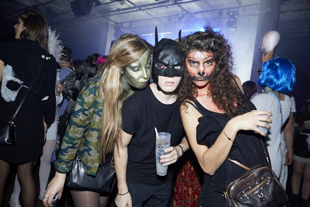 La SAT en met plein la vue avec son party d'Halloween sur deux étages