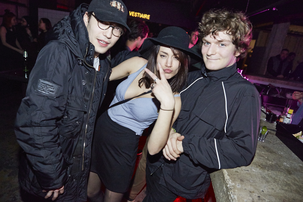 Des gens pas mal funky et de la musique éclatée au Newspeak samedi dernier