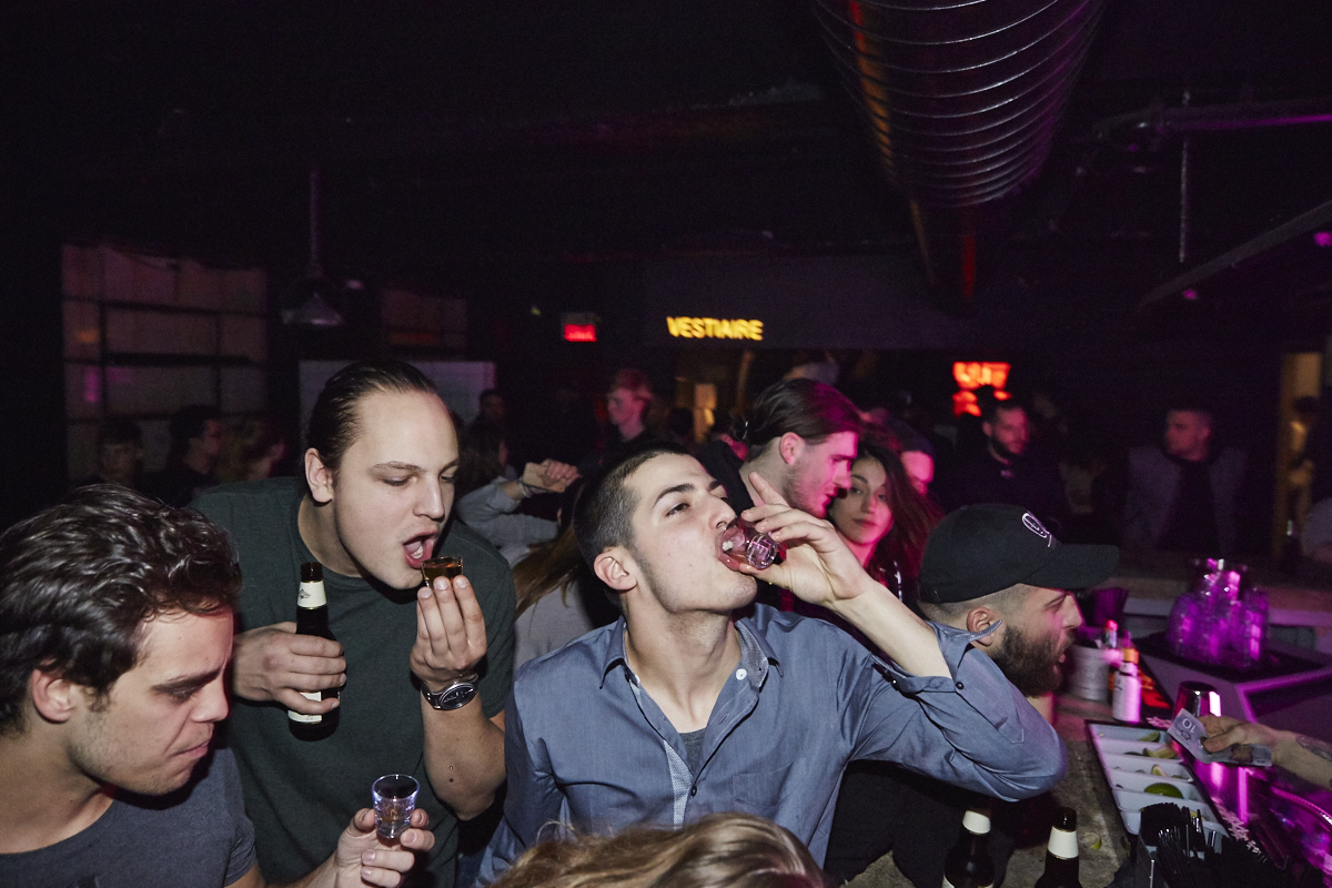Des gens pas mal funky et de la musique éclatée au Newspeak samedi dernier
