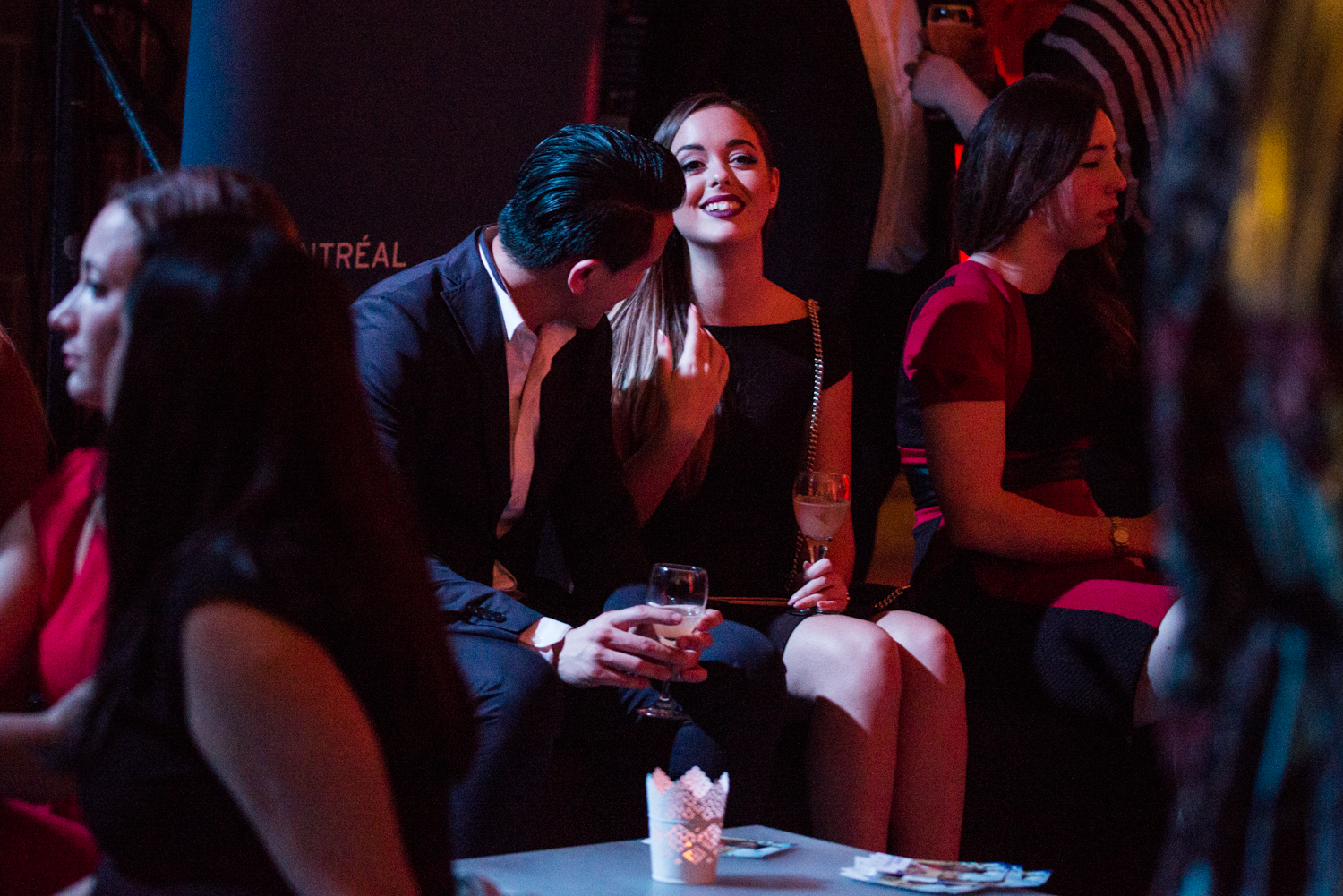 Champagne et féerie pendant La Nuit à l'Opéra à la Salle Wilfrid-Pelletier