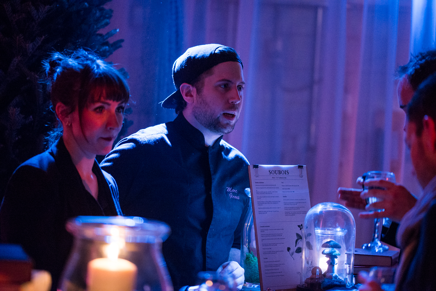 Champagne et féerie pendant La Nuit à l'Opéra à la Salle Wilfrid-Pelletier