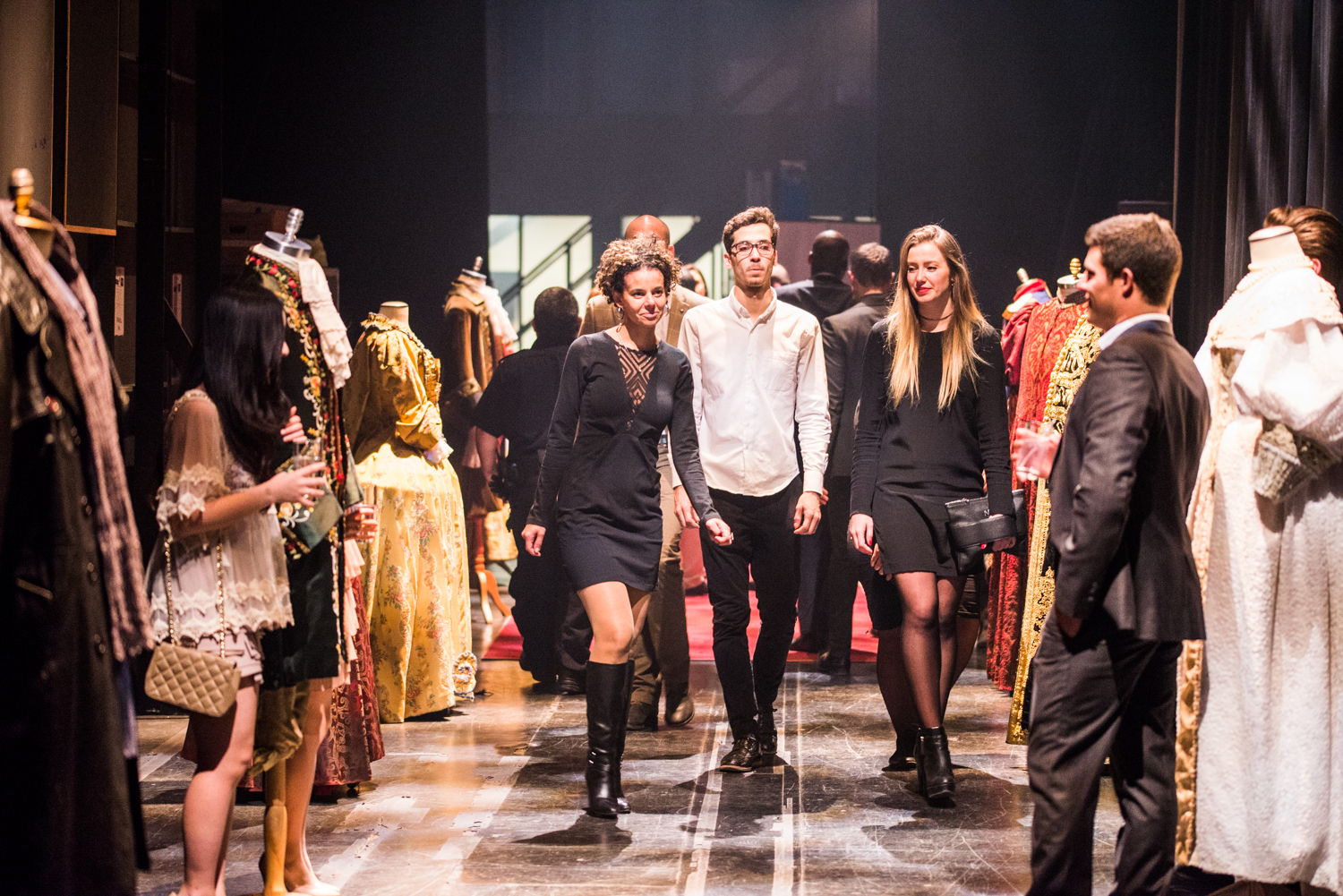 Champagne et féerie pendant La Nuit à l'Opéra à la Salle Wilfrid-Pelletier