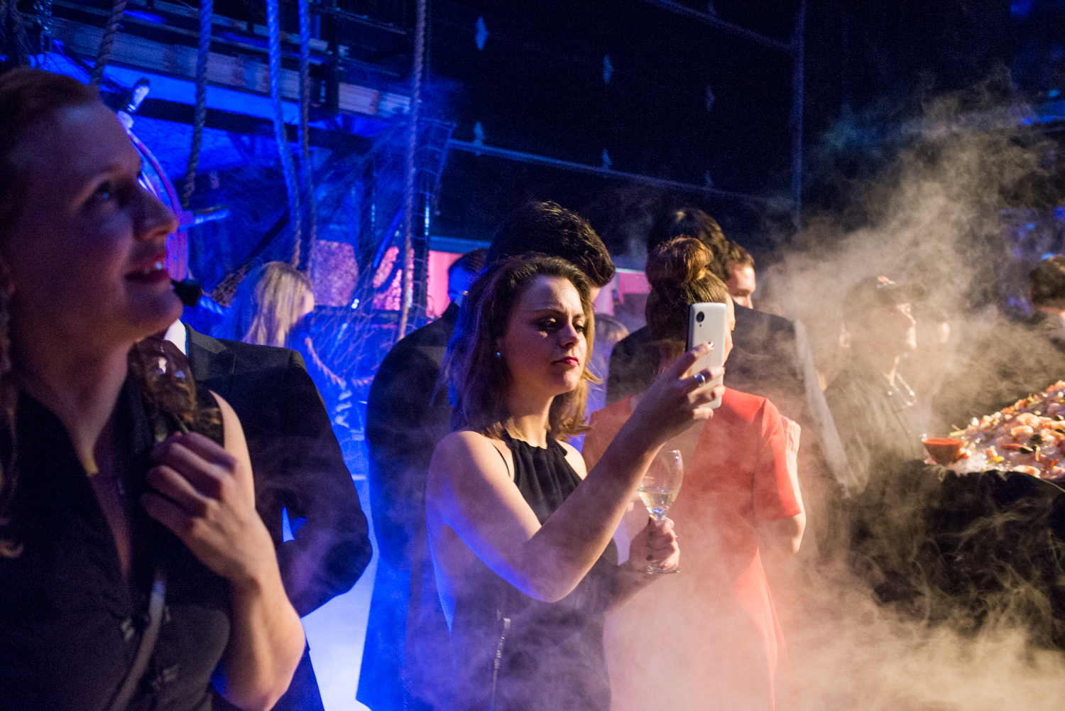 Champagne et féerie pendant La Nuit à l'Opéra à la Salle Wilfrid-Pelletier