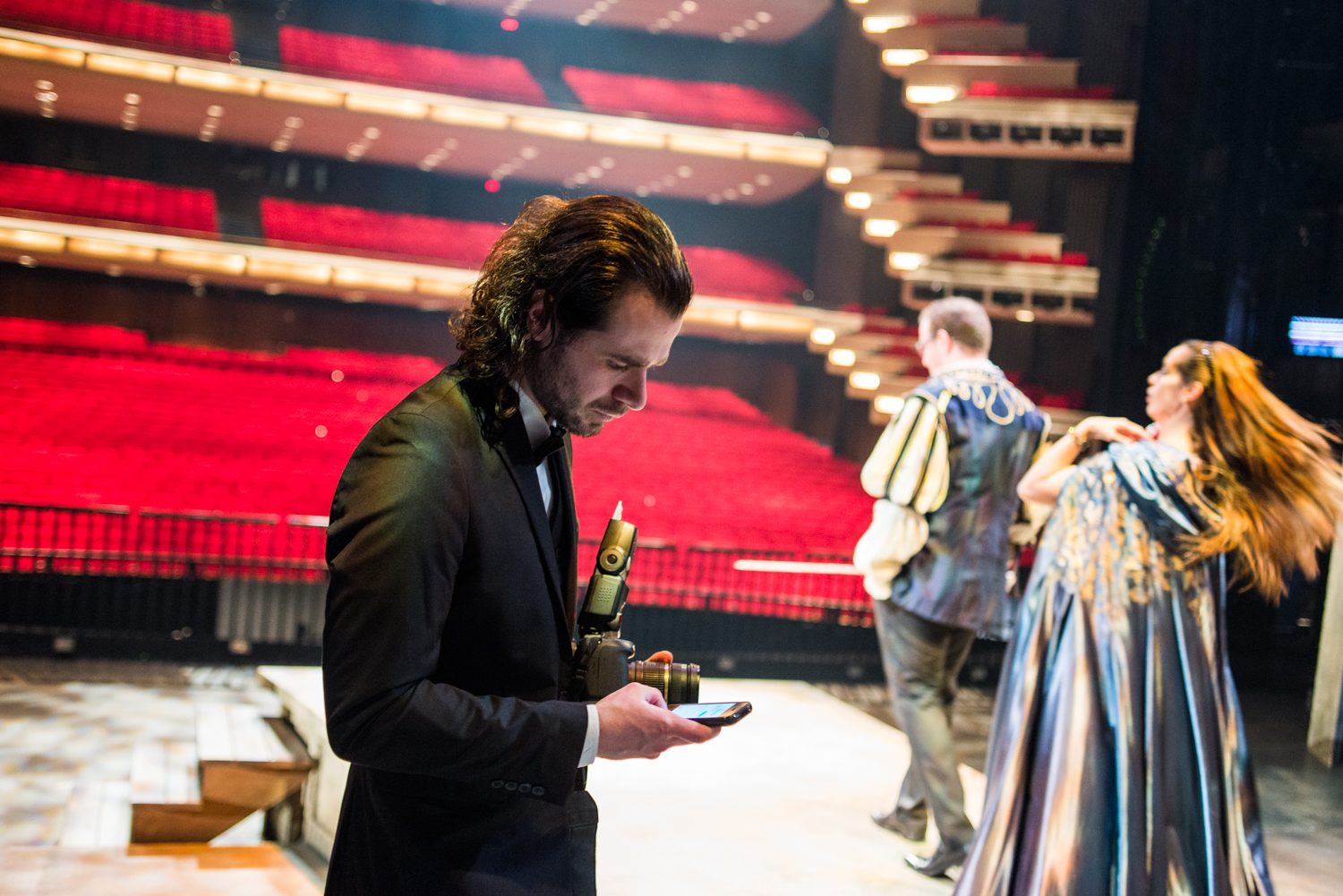 Champagne et féerie pendant La Nuit à l'Opéra à la Salle Wilfrid-Pelletier