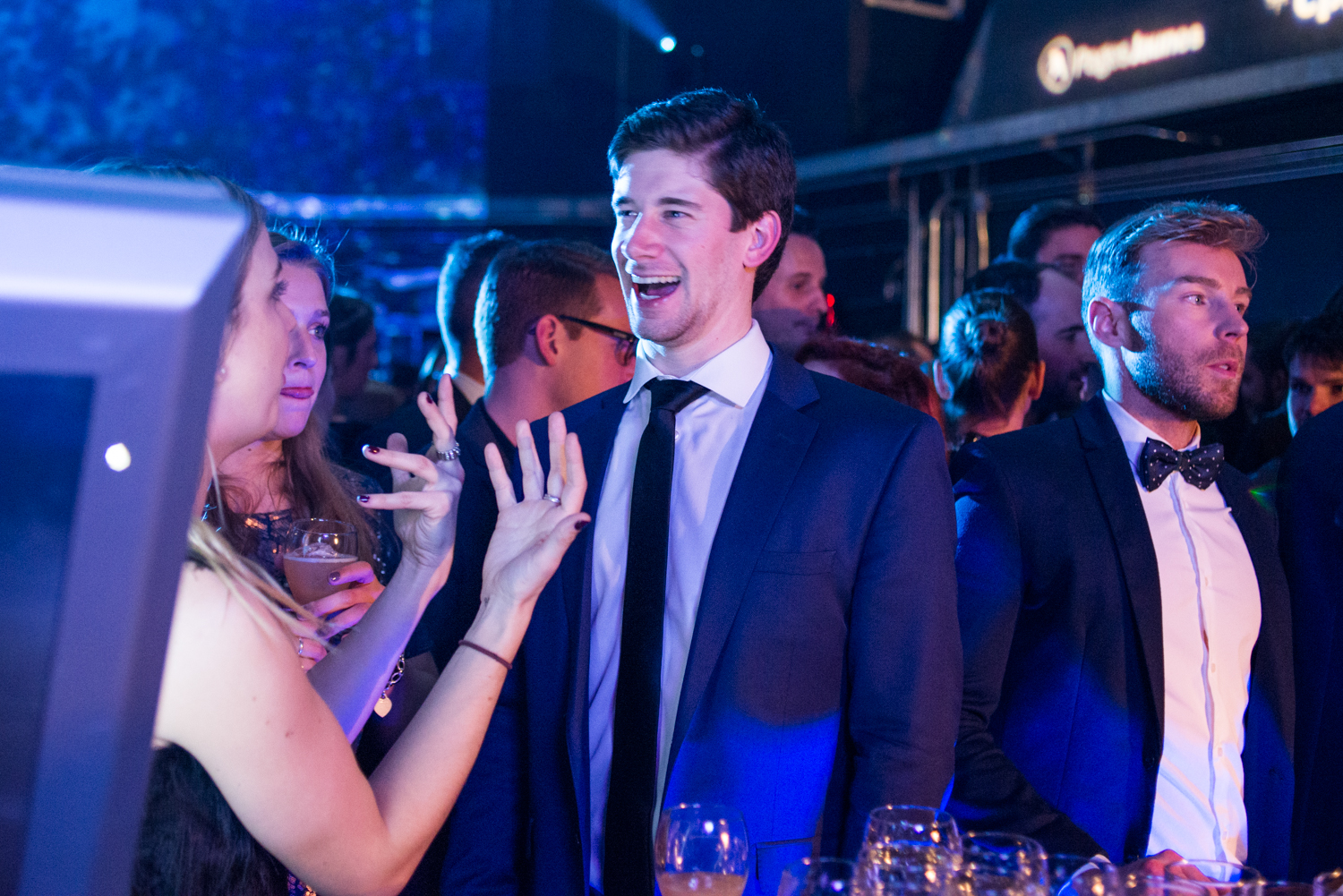 Champagne et féerie pendant La Nuit à l'Opéra à la Salle Wilfrid-Pelletier