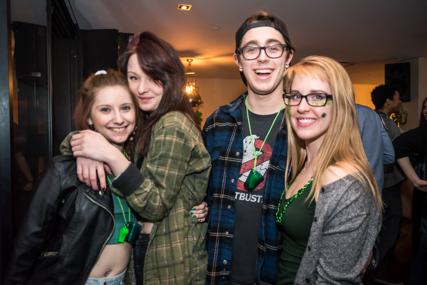 Party de la St-Patrick sur le toit du Newtown avec folle vue sur le centre-ville!