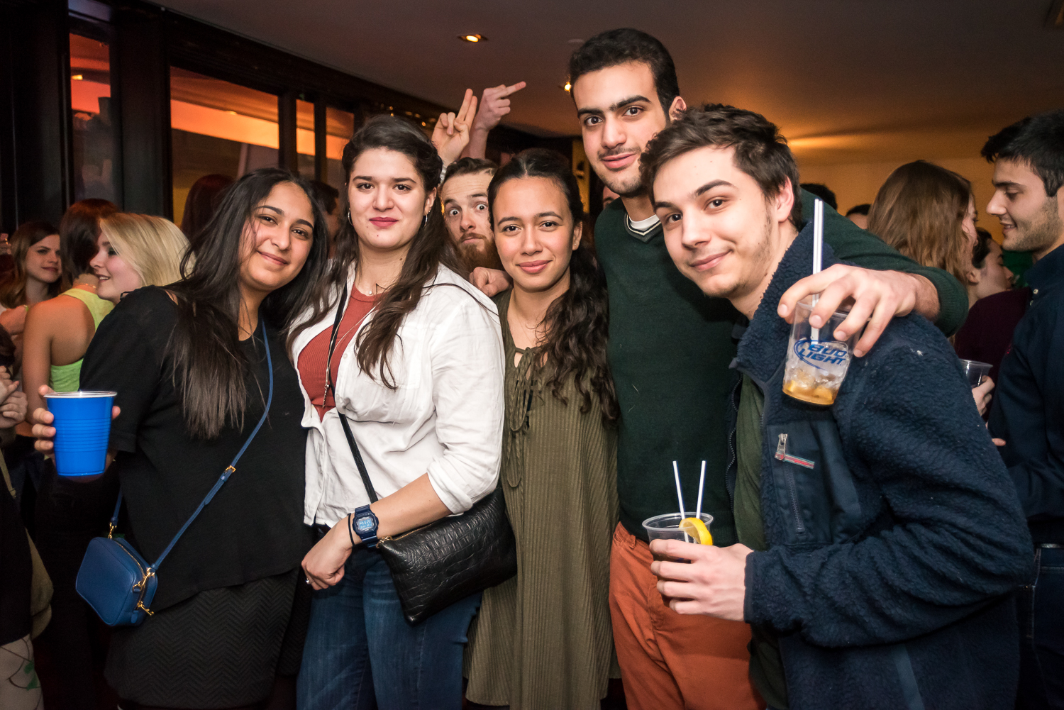 Party de la St-Patrick sur le toit du Newtown avec folle vue sur le centre-ville!