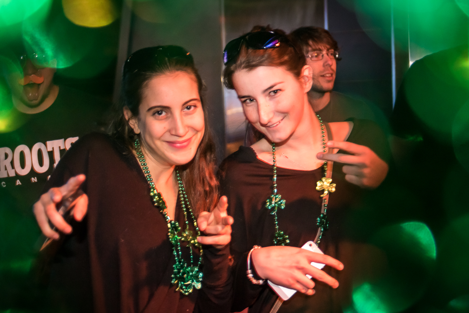 Party de la St-Patrick sur le toit du Newtown avec folle vue sur le centre-ville!