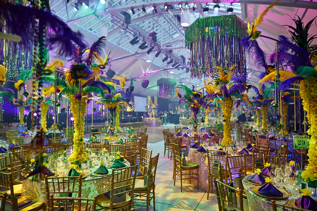 Bal de la Jonquille 2016: plumes, perles, masques pour une soirée Mardi Gras complètement folle