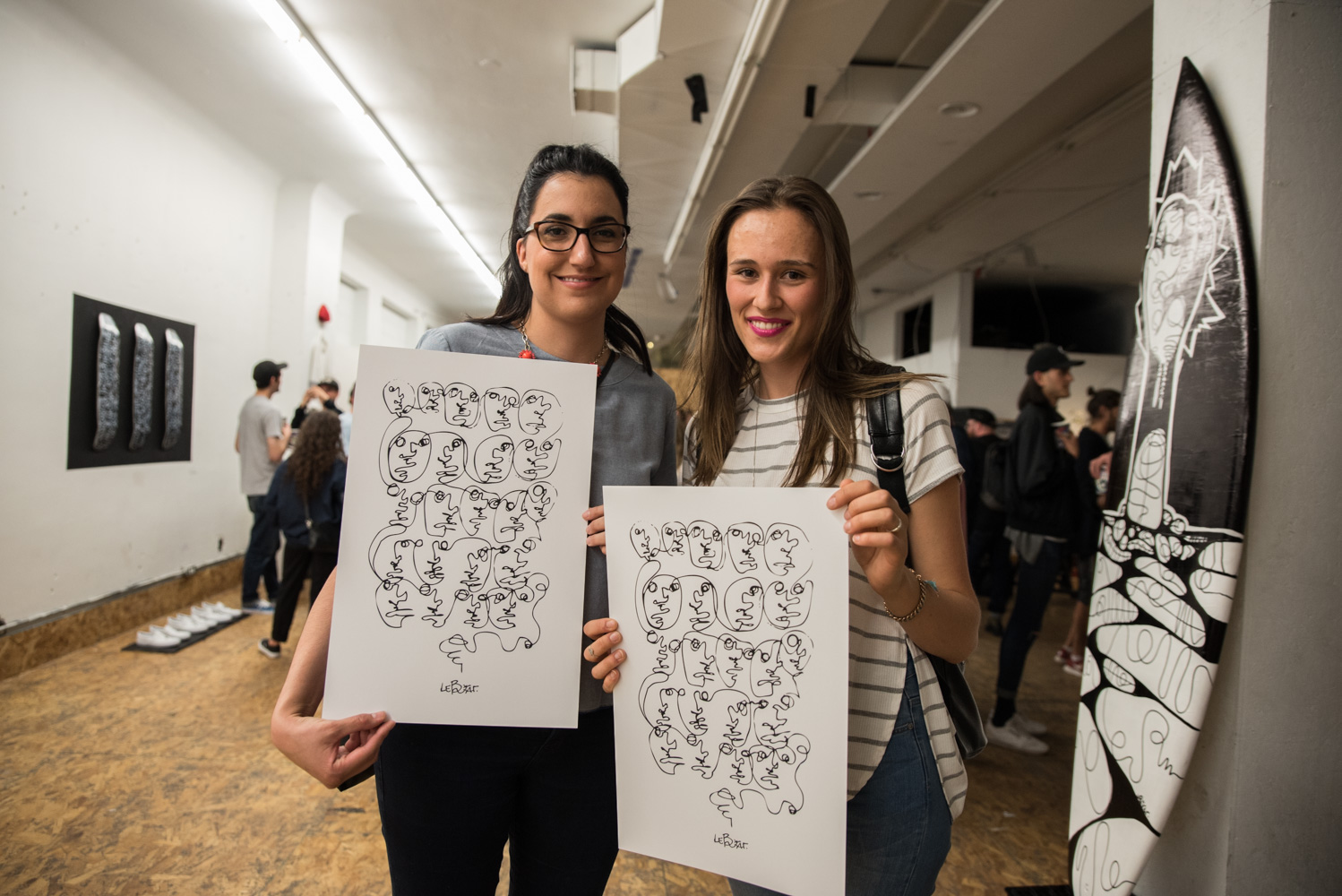 LeBicar présente une très cool expo à la Galerie OTH tout le week-end