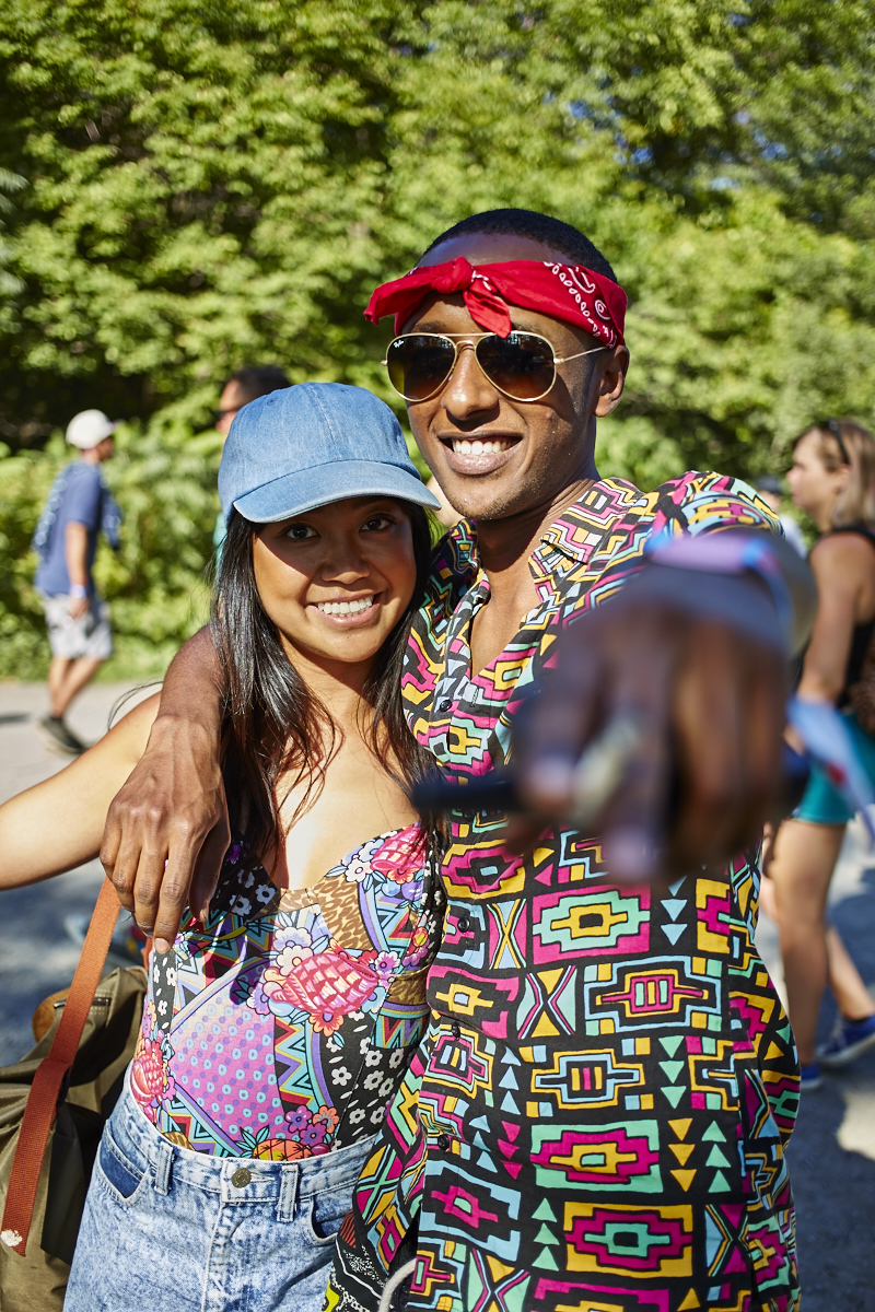 Street Style OSHEAGA 2016 : une brochette de motifs et d'audace