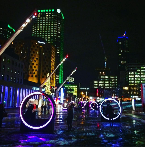 10 superbes photos de Loop, la nouvelle installation au Quartier des Spectacles