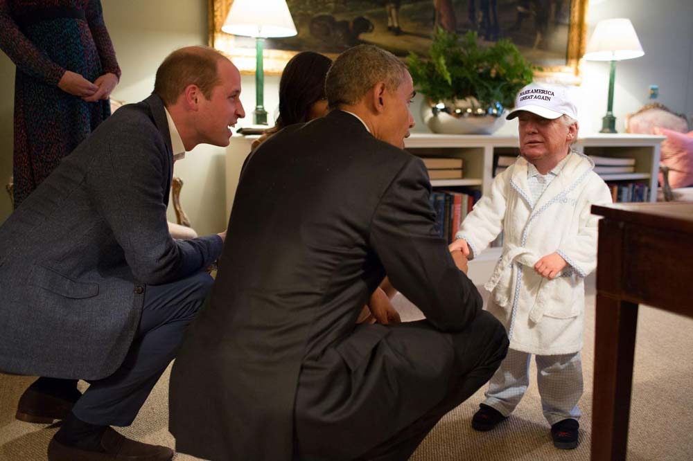 Tiny Trumps: 10 photos du nouveau meme de l'heure