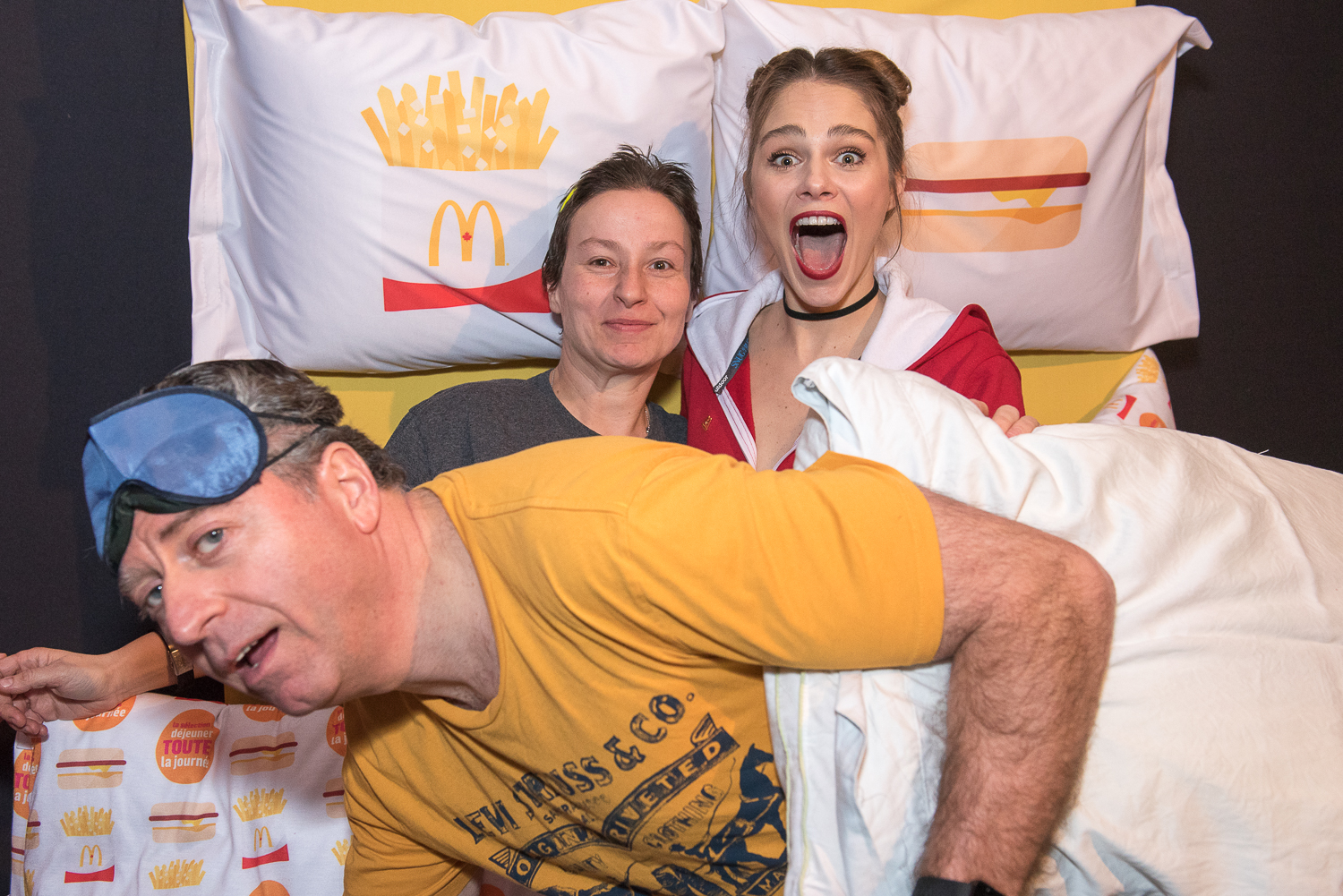 Toutes les photos du party pyjama #DejeunerTouteLaJournee de chez McDonald’s