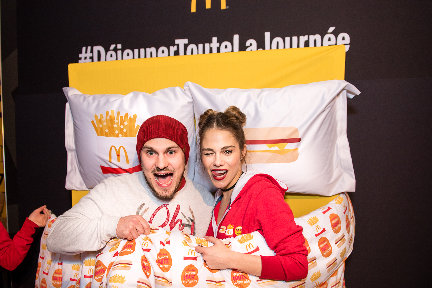 Toutes les photos du party pyjama #DejeunerTouteLaJournee de chez McDonald’s