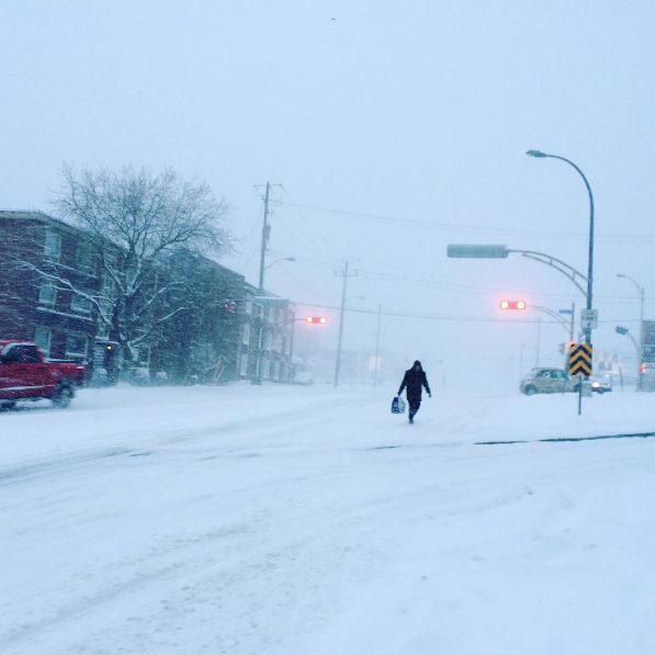 20 photos hallucinantes de la tempête qui frappe actuellement le Québec