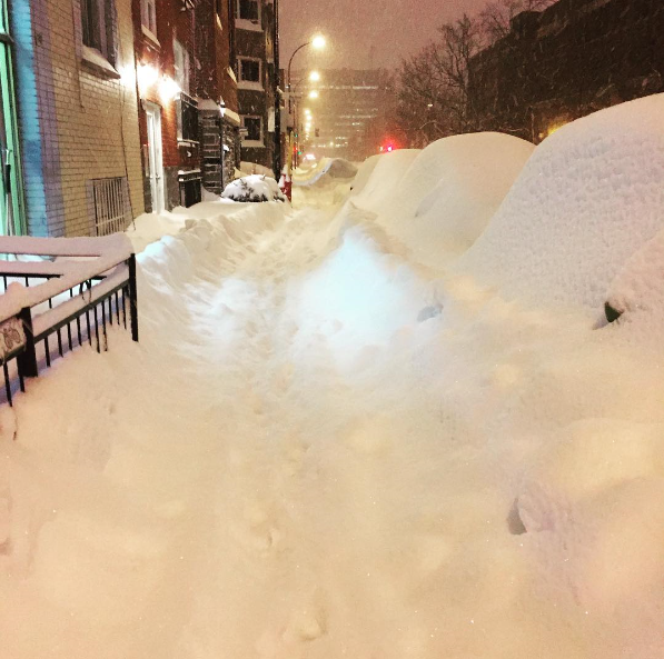 20 photos hallucinantes de la tempête qui frappe actuellement le Québec