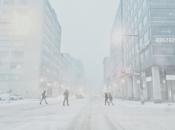 20 photos hallucinantes de la tempête qui frappe actuellement le Québec