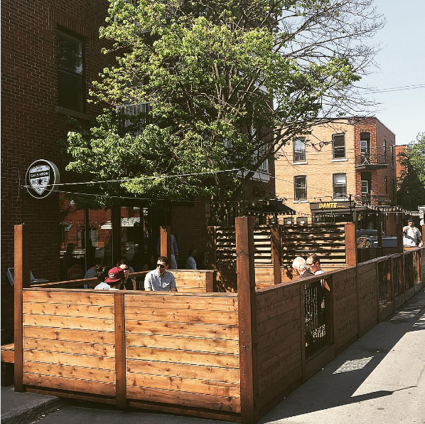 TOP 15 des cafés de Montréal qui ont une jolie terrasse