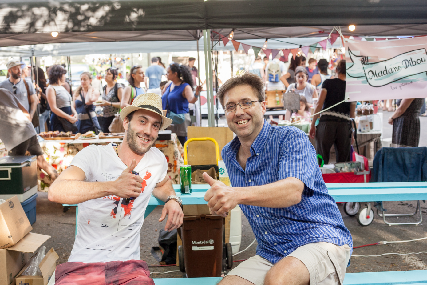 Une St-Jean pas mal sympathique dans le Mile-End au Marché des Possibles