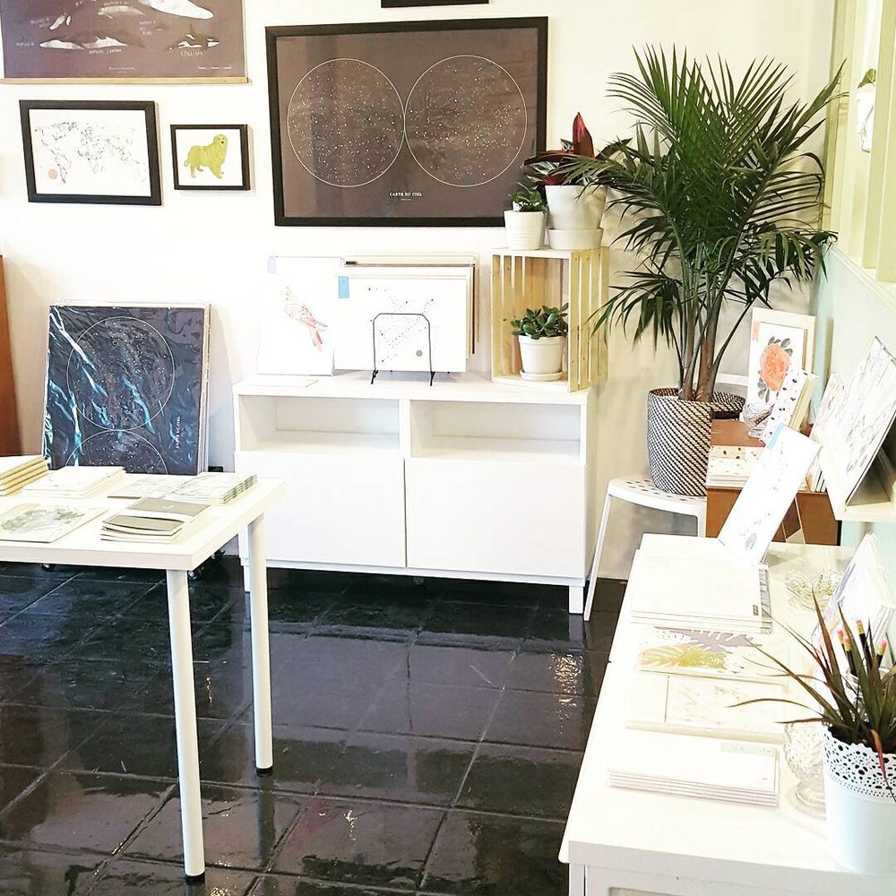 La trop belle marque de papeterie & illustrations Baltic Club ouvre une boutique sur Saint-Laurent