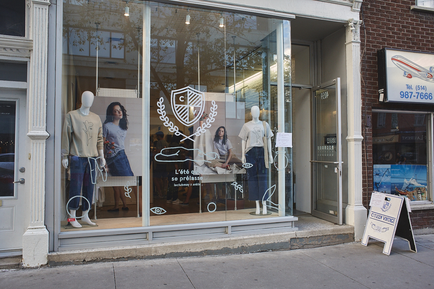 Leclubmay & Ankle magazine lancent leur première collection à la nouvelle boutique Citizen Vintage