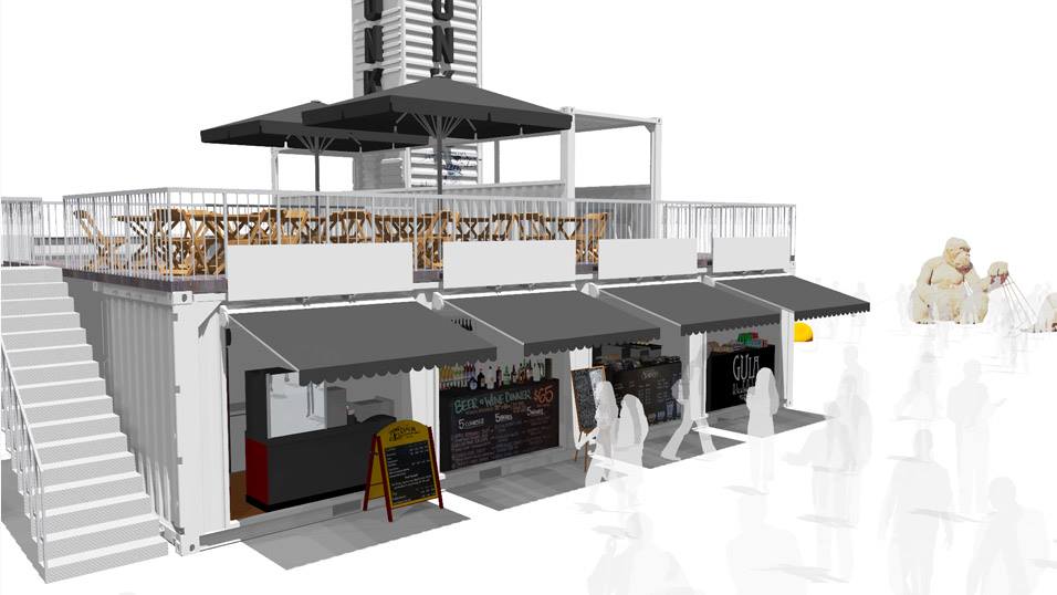 Un nouveau village éphémère urbain voit le jour à Montréal