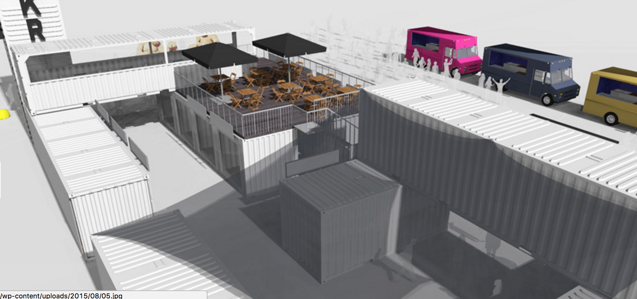 Un nouveau village éphémère urbain voit le jour à Montréal